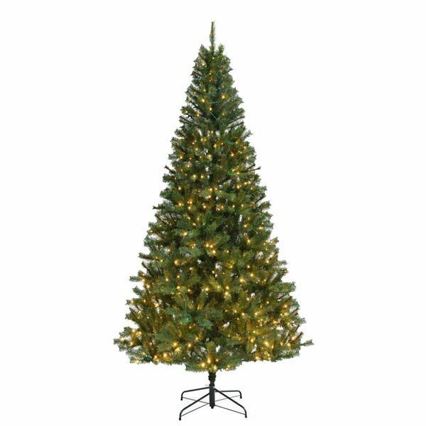 Goldengifts 9 ft. Full LED 600 lights Spruce Christmas Tree, Warm White GO2739391